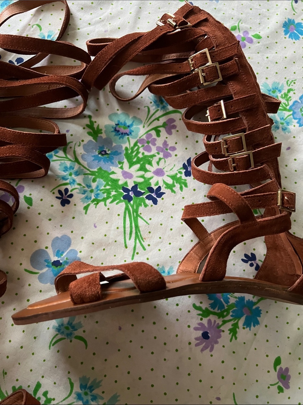 Jeffrey Campbell x Free People Ramona Gladiator Sandals - 9 - Picture 4 of 13